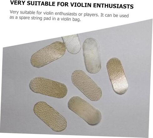 VICASKY 8pcs Professional Violin Bridge Pads Violin String Protectors Beginner Accessory in Saudi Arabia