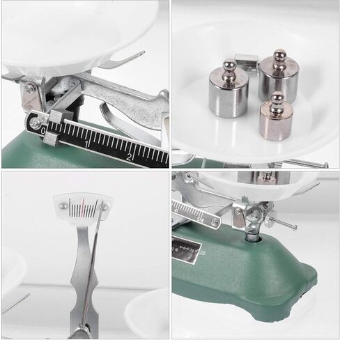 1 مجموعة مقياس التوازن الميكانيكي مع الأوزان للطلاب المدرسة الكيمياء الفيزياء تجربة ملحق لوازم المختبرات أداة التعلم in Kuwait