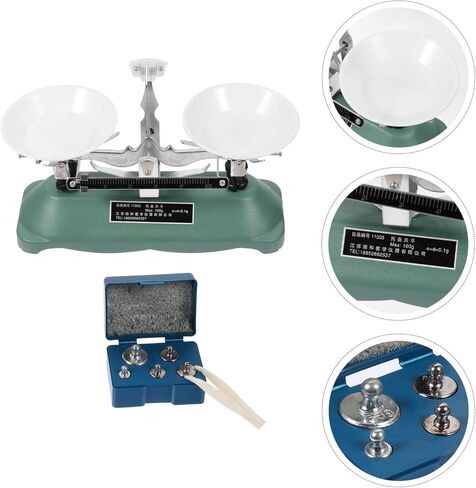 1 مجموعة مقياس التوازن الميكانيكي مع الأوزان للطلاب المدرسة الكيمياء الفيزياء تجربة ملحق لوازم المختبرات أداة التعلم in Kuwait
