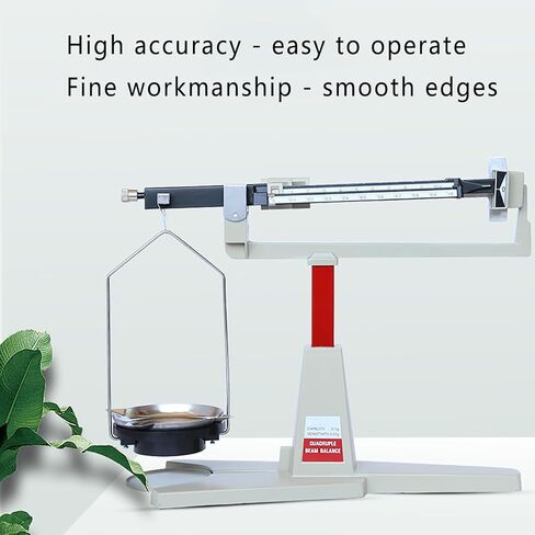 ميزان ميكانيكي للمختبر، مجموعة أوزان تحليلية 311 جم/0.01 جم مع جهاز تخميد مغناطيسي ومنصة مقاس 15 سم، مقياس حاد واضح، لا حاجة إلى بطارية، للفصول الدراسية والمختبر والمصانع in Kuwait