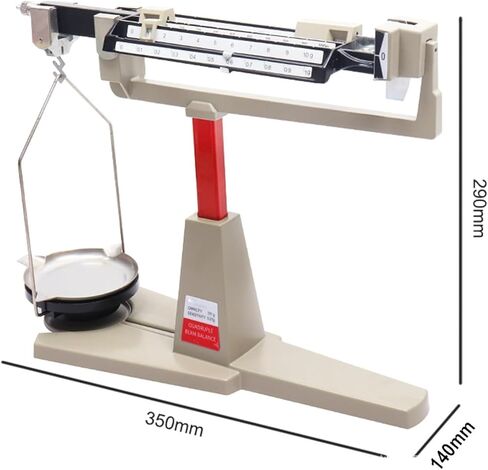 ميزان ميكانيكي للمختبر، مجموعة أوزان تحليلية 311 جم/0.01 جم مع جهاز تخميد مغناطيسي ومنصة مقاس 15 سم، مقياس حاد واضح، لا حاجة إلى بطارية، للفصول الدراسية والمختبر والمصانع in Kuwait