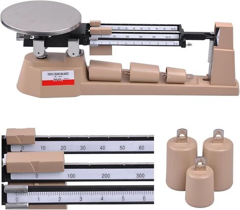 مجموعة الوزن التحليلي للمختبر 2610 جم/0.1 جم، مقياس توازن ميكانيكي ثلاثي الشعاع، مع عدم ضبط الفارغة والتخميد المغناطيسي، لا حاجة إلى بطارية، للإلكترونيات والبحث العلمي والطعام in Kuwait