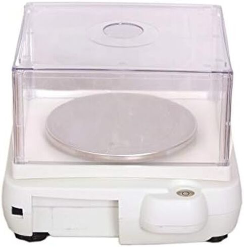 مقياس إلكتروني دقيق 0.001 جرام للميزان الميكانيكي للمختبرات وزن المجوهرات الفارغة ووظيفة جهاز الكمبيوتر، 100 جرام/0.001 جرام (100 جرام/0.001 جرام () in Kuwait