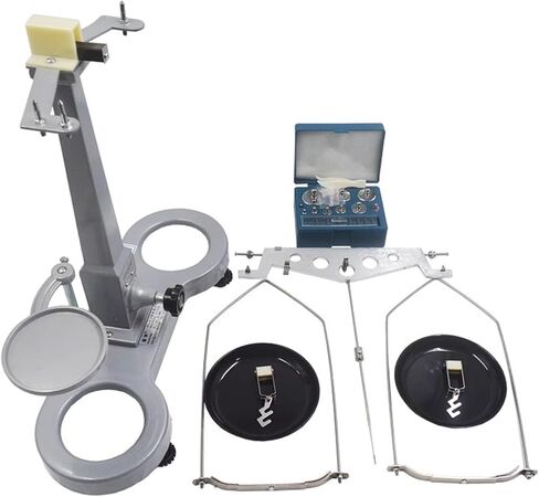 ميزان ميكانيكي، 500 جرام 0.02 جرام، ميزان طاولة ذو رافعة واحدة عالي الدقة، مع أوزان قياسية، أدوات تعليمية للمعدات التجريبية للميكانيكا الفيزيائية in Kuwait