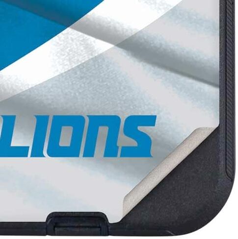 غلاف هاتف Skinit متوافق مع OtterBox Defender iPhone 14 - تصميم مرخص رسميًا من NFL Detroit Lions in Saudi Arabia