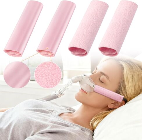 4 عبوات أغطية حزام CPAP تم ترقيتها ، أغطية حزام CPAP ثنائية الطبقة الثنائية ، وسادات راحة حزام CPAP ، ملحقات CPAP ، وسادات الوجه Cusion لخفض علامة حمراء العلامة الحمراء in Kuwait