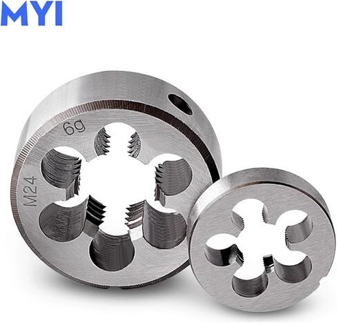 1PCS M10-M14 M15 M16 M17 M18 M19 M20 M21*0.5 0.75 1 1.25 1.5mm Metric Right Hand Die Threading Tools For Mold Machining(1.75,M18) in Saudi Arabia