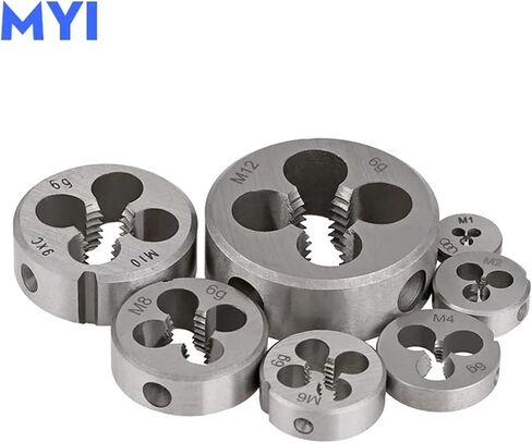 1 قطعة M10-M14 M15 M16 M17 M18 M19 M20 M21 * 0.5 0.75 1 1.25 1.5 مللي متر متري اليد اليمنى يموت خيوط أدوات لتصنيع القوالب (2.5 ، M16) in Saudi Arabia