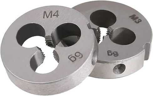1 قطعة M10-M14 M15 M16 M17 M18 M19 M20 M21 * 0.5 0.75 1 1.25 1.5 مللي متر متري اليد اليمنى يموت خيوط أدوات لتصنيع القوالب (1.25 ، M10) in Saudi Arabia