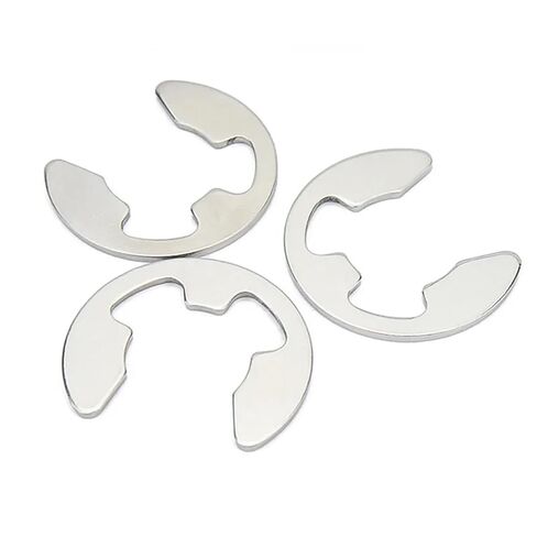 M1.2 1.5 2 2.5 3 4 5 6 8 10 11 12 13 14 to M24 65Mn Stainless Steel E Clip Circlip Retaining Ring Washer for Shaft 10/100pcs(Black Steel,50pcs M8) in Saudi Arabia