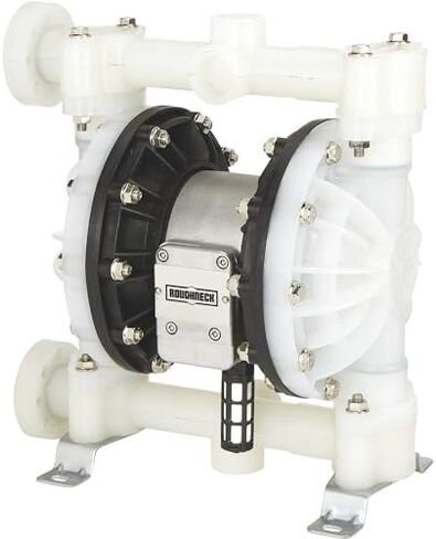 Roughneck Air-Operated Double Diaphragm Pump - 1in. Ports, 24 GPM, Polypropylene in Kuwait