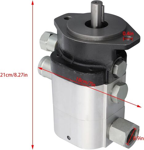 مضخة فاصل خشب هيدروليكية 22GPM من Findmall 4000PSI عنصر واحد، غير مكهربة لتركيب المحرك الصغير وقاطع سجل الثلج in Saudi Arabia