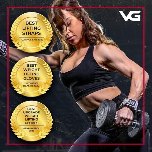 Versa Gripps Pro, Made in USA, Wrist Straps for Weightlifting Alternative, Best Training Accessory, SM, Silver in Kuwait