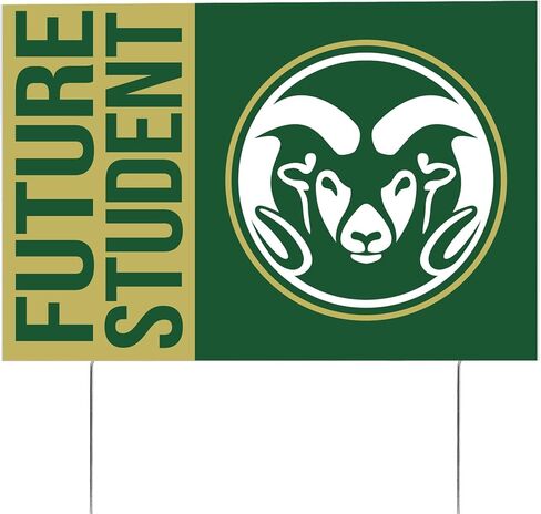 Desert Cactus Colorado State University Graduating Graduation Graduate Sign House 12 Inches x 18 Inches With Stakes (Grad Sign 4) in Saudi Arabia