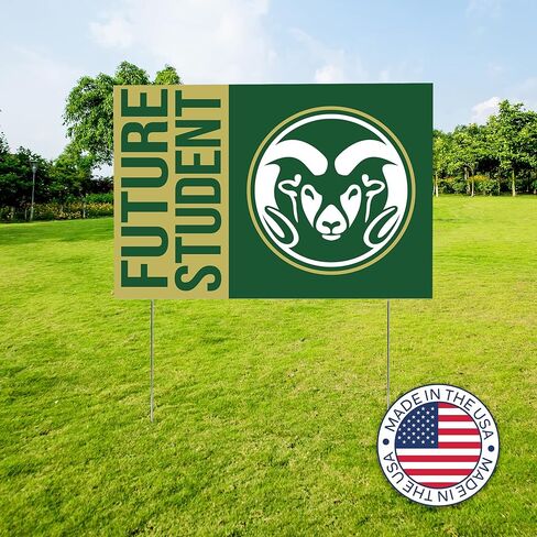 Desert Cactus Colorado State University Graduating Graduation Graduate Sign House 12 Inches x 18 Inches With Stakes (Grad Sign 4) in Saudi Arabia