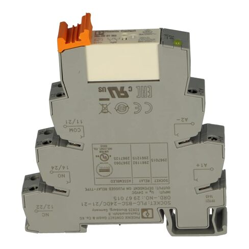2967060 | Phoenix Relay Interface Module, PLC-RSC, 2 Changeover Contacts, Screw Terminal, 24DC in Saudi Arabia