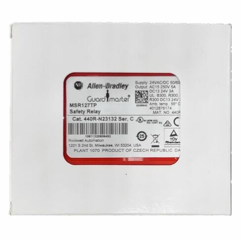 440R-N23132 وحدة PLC 440RN23132 وحدة تتابع الأمان مختومة في الصندوق ضمان لمدة سنة واحدة سريعًا in Saudi Arabia