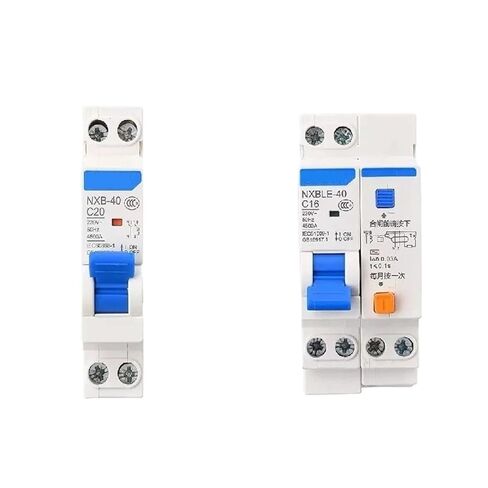 DPN 1P+N CHINT NXB-40 NXBLE-40 Replace DZ267-32 6A 10A 16A 20A 25A 32A 220V 50HZ Miniature Leakage Circuit Breaker MCB RCBO(NXB-40 1P 1N(MCB),32A) in Saudi Arabia