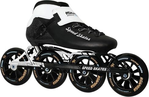 زلاجات سرعة مضمنة للنساء والرجال، شفرات زلاجات دوارة احترافية من ألياف الكربون للإناث والذكور، زلاجات مضمنة للياقة البدنية عالية الأداء in Kuwait