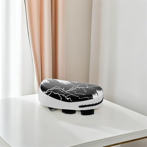 GARVALON Muay Thai Kick Shield ووسادات ركلة التايكوندو، باللونين الأبيض والأسود من البولي يوريثان وسادة تدريب على الملاكمة لممارسة الفنون القتالية واللياقة البدنية والكيك بوكسينغ in Kuwait