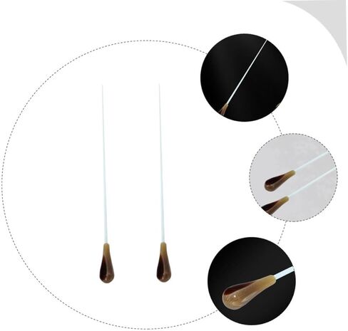 VANZACK 2pcs Durable Resin Performance for Orchestra Conducting Lightweight and Comfortable Music for Concerts and Shows present for Musicians and Conductors in Saudi Arabia