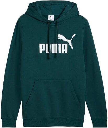 PUMA Mens Essentials No. 1 Logo Hoodie Casual Outerwear Casual - Green in Saudi Arabia