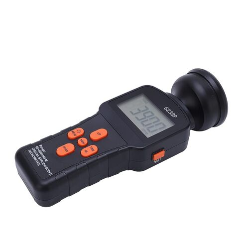 Stroboscope Tachometer, 6238P Portable Large LCD Handheld Digital Stroboscope Flash Tachometer Revolution Meter in Kuwait