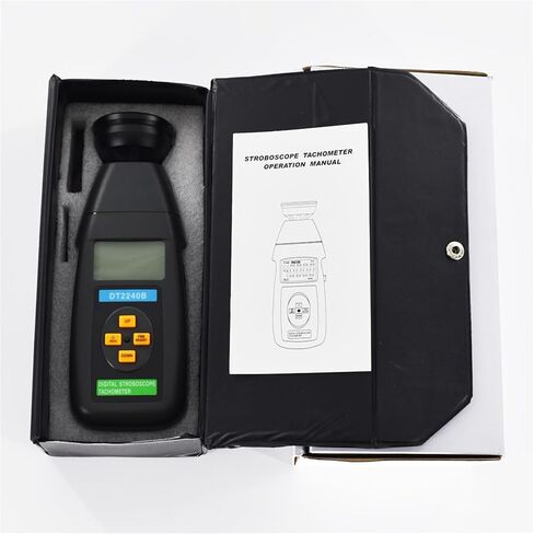 مصطربة DT2240B مصطربة رقمية عدم الاتصال فلاش مقياس سرعة الدوران 60-40,000 دورة في الدقيقة الثورة الكهروضوئية متر عداد السرعة in Saudi Arabia