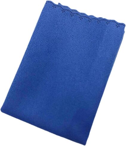 Colaxi Flute Cleaning Cloth Cleaning Kit Multipurpose Instrument Accessory Soft Cloth Flute Cleaner for Musical Instrument Piano Sax, Blue in Kuwait