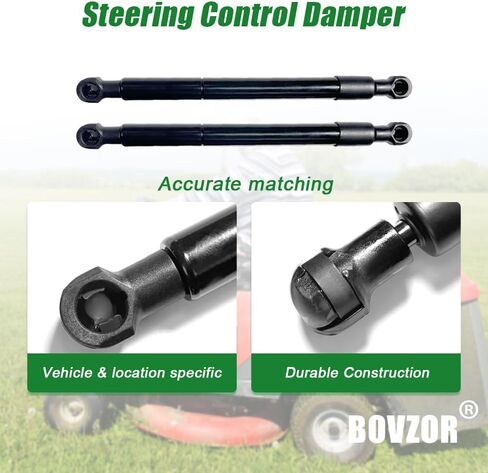 Compatible with Hustler Raptor Flip-Up SD SDX Limited and FasTrak Series, Steering Damper Lever Return Module Replaces 603983 P10117 P7124 Components (2-Pack) in Kuwait