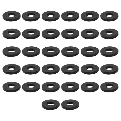 32Pcs Rubber Spacers, 1"OD x 3/8"ID x 3/8" Thickness Anti Vibration Pads, Rubber Washers for Bolts, Car, Boat, Home Appliances (25 * 10 * 10mm) in Kuwait