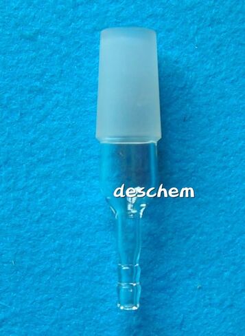 24/40,Glass Cone to Rubber Hose Inlet Adapter,Straight Connection W/Screw in Saudi Arabia