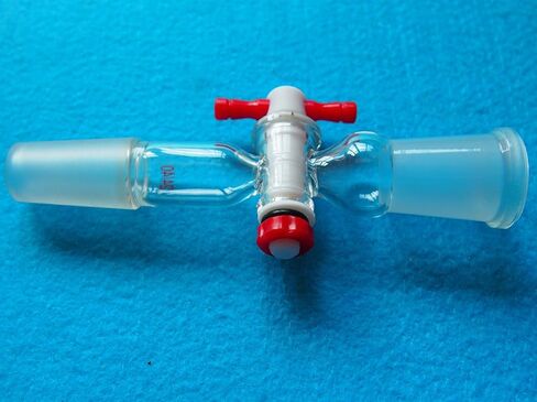 24/40، محول زجاجي، مع مخروط أرضي وقضيب، محبس PTFE، صمام مختبر in Saudi Arabia