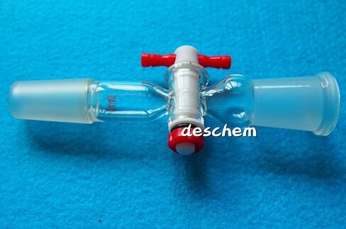 24/40، محول زجاجي، مع مخروط أرضي وقضيب، محبس PTFE، صمام مختبر in Saudi Arabia