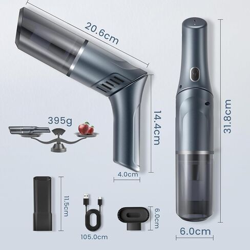 Handheld Vacuum Cleaner Cordless - Mini Car Vacuum Cleaner Rechargeable for Car XSL3.13Vacuum-US-042 in Saudi Arabia