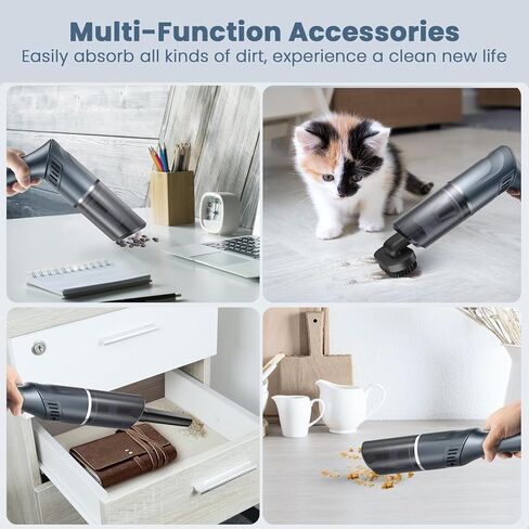 Handheld Vacuum Cleaner Cordless - Mini Car Vacuum Cleaner Rechargeable for Car XSL3.13Vacuum-US-042 in Saudi Arabia