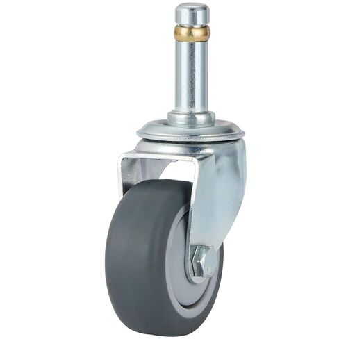 Finnhomy 2 Inches Stem Caster Wheels Set of 4 Heavy Duty 7/16 Inch Stem Diameter Swivel Casters TPR Replacement Wheels for Utility Cart/Mop Bucket/Wet & Dry Vacuum/Grills/Shop Mechanic Stool in Kuwait