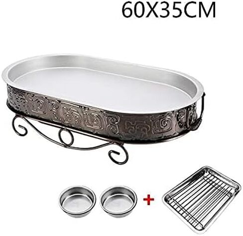 Rotisserie Barbecue Commercial Kebab Fish Seafood Grill Plate Outdoor Commercial Fish Seafood Grill Plate in Kuwait