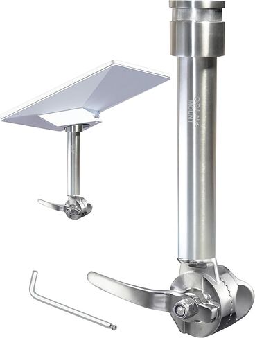 حامل السكك الحديدية القابل للتعديل من الدرجة البحرية لـ Starlink Mini يناسب القارب واليخت والمركب الشراعي ومجموعة تركيب RV (316 الفولاذ المقاوم للصدأ) ORLNK in Kuwait