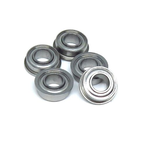 5 Pieces SFR1810ZZ EE Flange Bearing 7.938x12.7x3.967 mm R1810 FR1810 SFR1810 ZZ Z inch Inner Extended Stainless Steel(SFR168-OPEN) in Saudi Arabia