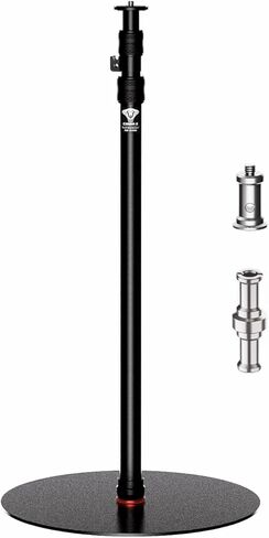 IFOOTAGE RB-A400 Round Base Monopod, 79'' Aluminum Photography Light Stand Flat Base, Camera Tripod Stand for DSLR Camera, Light, Webcam, Live Streaming, Vlogging, Payload 10KG/22LBS (2 Pack) in Saudi Arabia