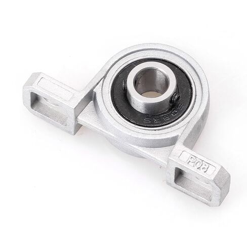SIKUAI 55 * 28 * 13mm KP08 Flange Mounted Ball Bearing Housing Self-Aligning Block Cast Pillow New Zine Alloy 1Pc in Saudi Arabia