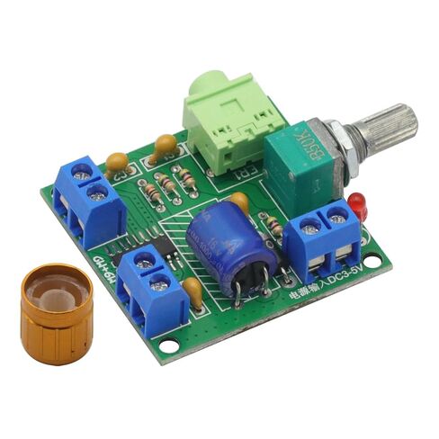 DC 3V-5V 6W + 6W Mini Audio Amplifier Board PAM8406 Digital Stereo Power Dual Channel Class D Amplifier Module for Audio Component amplifiers in Saudi Arabia