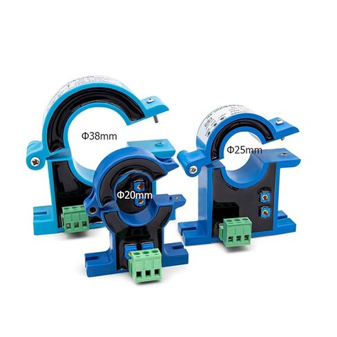 1PCS AC/DC Hall Current Sensor 0-1000A AC-DC Current Detection 4-20mA 0-20mA 0-5V 10V RS485 Output Open-Close Current Transmitter(Output 4-20mA,AC-DC0-800A_Hole 38MM_DC12V) in Saudi Arabia