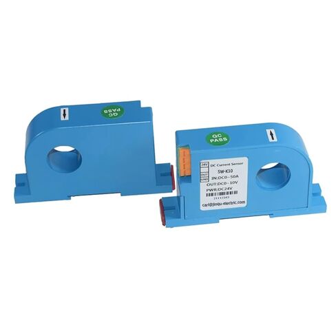 1PCS Current Transmitter DC0-1000A Output 4-20mA 0-20mA RS485 Current 31mm Perforated Hall Current Sensor(Output 4-20mA,DC0-50A_Hole 31MM_DC12V) in Saudi Arabia