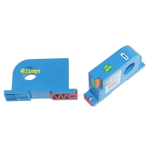 1PCS Current Transmitter DC0-1000A Output 4-20mA 0-20mA RS485 Current 31mm Perforated Hall Current Sensor(Output 4-20mA,DC0-50A_Hole 31MM_DC12V) in Saudi Arabia