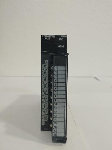 [R60ADV8] وحدة الإدخال التناظرية PLC الصناعية R60ADV8 – مدخلات الجهد ذات 8 قنوات، والحصول على البيانات عالية الدقة، ونظام التشغيل الآلي المعياري in Saudi Arabia