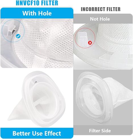 4 عبوات من فلاتر HNVCF10 البديلة، متوافقة مع المكانس اليدوية Dustbuster من بلاك اند ديكر HNV215B12، HNVC215B10، HNVC215BW52، HNVC115J06، HNVC220BCZ01، HNVC115B22، HNVC220BCP07 in Saudi Arabia