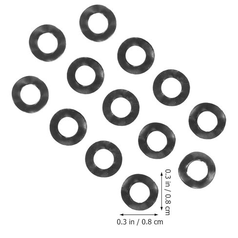 Mikinona 500pcs 4x8x0.3mm Spring Wave Washers Kit, 65mn Steel Compression -Wave Gaskets for Industrial Machine Fasteners and Repair Applications in Saudi Arabia