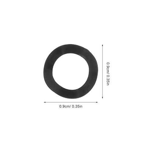 Zerodeko 1000pcs Black Triple Wavy Spring Washers 6mm Inner Diameter 0.2mm Thick Manganese Steel Compression Wave Washers for Bolts Electrical and Mechanical Repair in Saudi Arabia